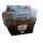 Abdeckhaube Gitterbox 1250x850x500 mm Braun PE-Bändchen Schutzhaube