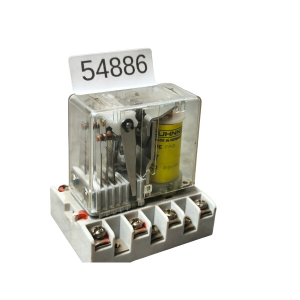 Kuhnke Industrierelais Type FA2 24VDC Steckrelais mit Sockel