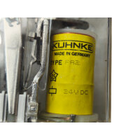 Kuhnke Industrierelais Type FA2 24VDC Steckrelais mit Sockel