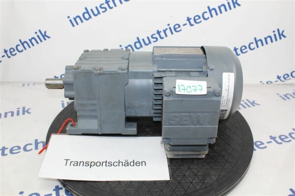 SEW Eurodrive 0,37 KW 100 Min Getriebemotor R17DT71D4/TF/ASE1 Gearbox