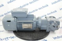 SEW Eurodrive 0,75 KW 103 min Getriebemotor WF37 DRE80M4BE/TH Gearbox