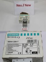 Siemens 5SX4 220-7 Leitungsschutzschalter 5SX4220-7  c20  2p