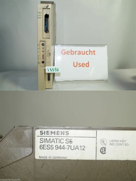 SIEMENS 6ES5944-7UA12   6ES5 944-7UA12