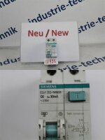 Siemens C6 5SU1353-1WM06 Leistungsschutzschalter 30mA 230V