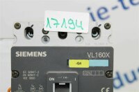 Siemens VL160X Leistungsschalter 3VL9400 2AG00