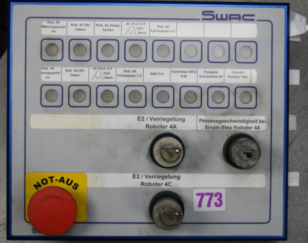 Swac Sbt 16S4,VWA510 Robustes Bedientableau Sbt16 Panel Sbt16S4VWA510 Nr773  Pallete A187