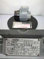 Walter FMDF elektromotor 500 min  12 polig