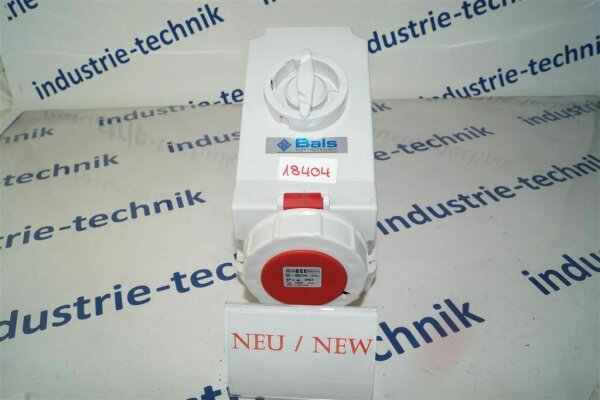 Bals CEE norm  32-6h  Wandsteckdose GT abschaltb 32A  16032