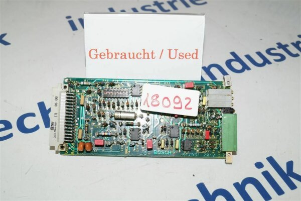 Bosch Regelkarte 047830-405401       047830-405401-403303