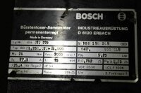 Bosch SD-B5.250.020-05.000 servomotor SDB525002005000 stecker beschädigt