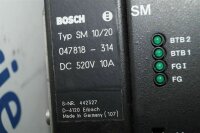 BOSCH SM 10/20 047818-314 Servodrive servormodule Servo Module DC 520V 10A