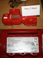 SEW  0,37 kw  48 min  Getriebemotor  Gearbox  S47 DRS71...