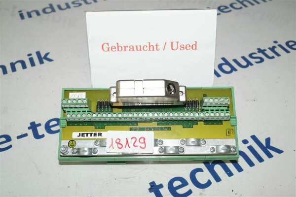 Jetter SV4 Terminal Rev.1 9604190019