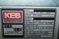 KEB  09.f0.r01-1288 combivert Frequenzumrichter 2,8 KVA