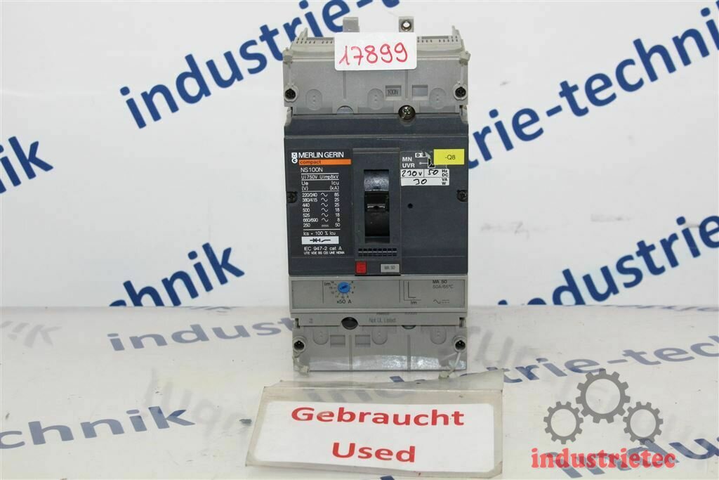 Merlin Gerin compact NS100N MA50 Leistungsschalter circuit breaker, 250 ...