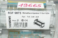 2 x SIEMENS 8GF 9873 Bipolar - Terminal Morsettiera bipolare 8GF9873