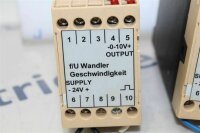 F U Wandler Geschwindigkeit      frequenz spannungs wandler