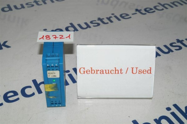 Mannesmann Rexroth VT 11006 Amplifier Card VT 11006-10 K11 VT1100610K11
