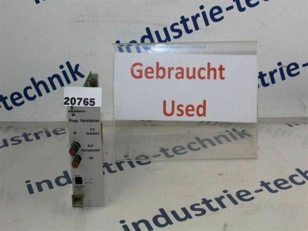 Mannesmann Rexroth VT2013S15/2 Prop. Verstärker VT12057