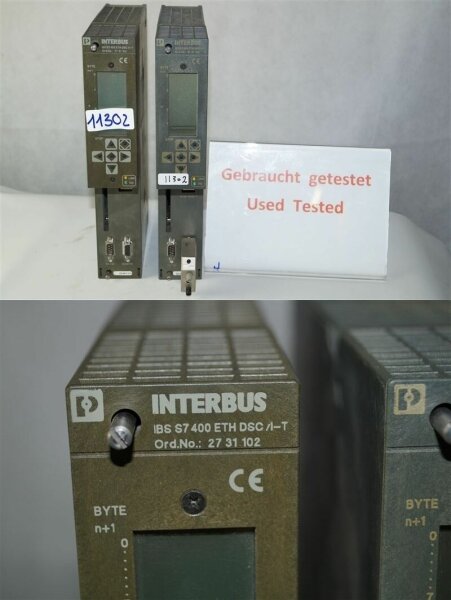 Phoenix Interbus IBS S7-400 ETH  DSC I-T  2731102