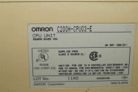 OMRON SYSMAC C200H Programmable Controller C200H-CPU03-E Program. Controller