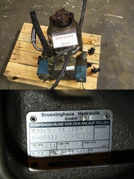 Brueninghaus  hydraulikpumpe 10VS0 71 DFR1/30 R-PPA12 hydraulic pump