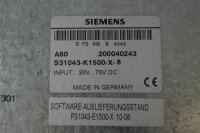 Siemens Simatic S31043-K1500-X-8